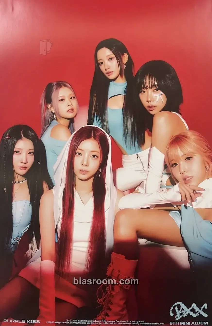 BXX Photocard - PURPLE KISS - PURPLE KISS K-pop photocard