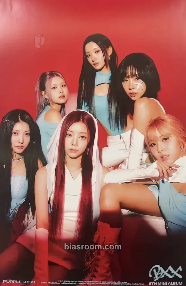 PURPLE KISS - BXX Album poster