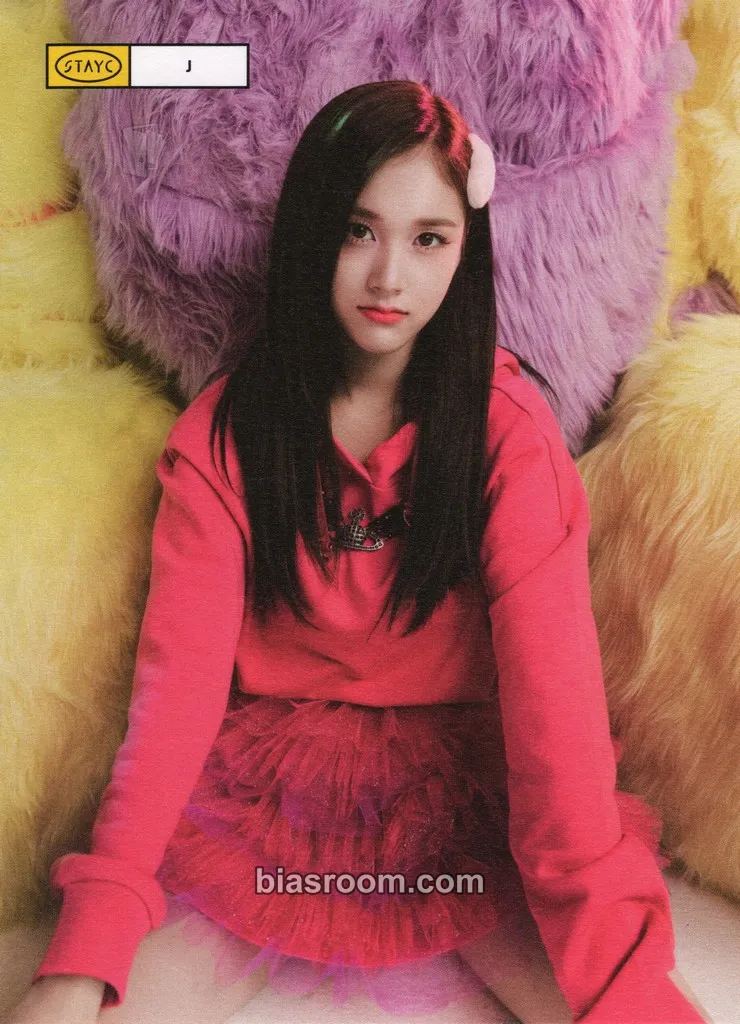 J Teddy Bear Photocard - STAYC - STAYC K-pop photocard