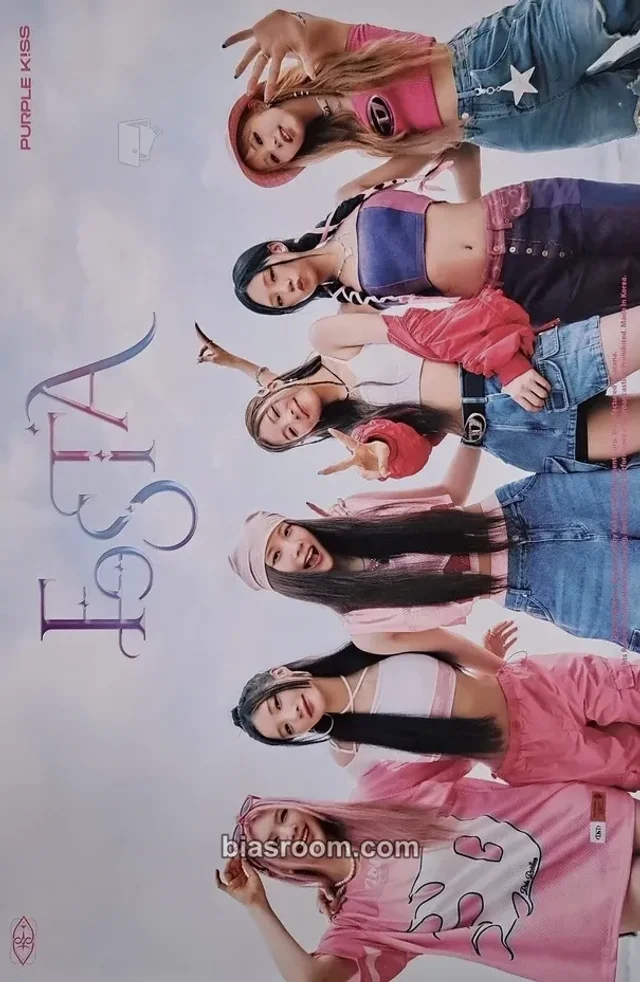 PURPLE KISS - FESTA Album poster photobook version