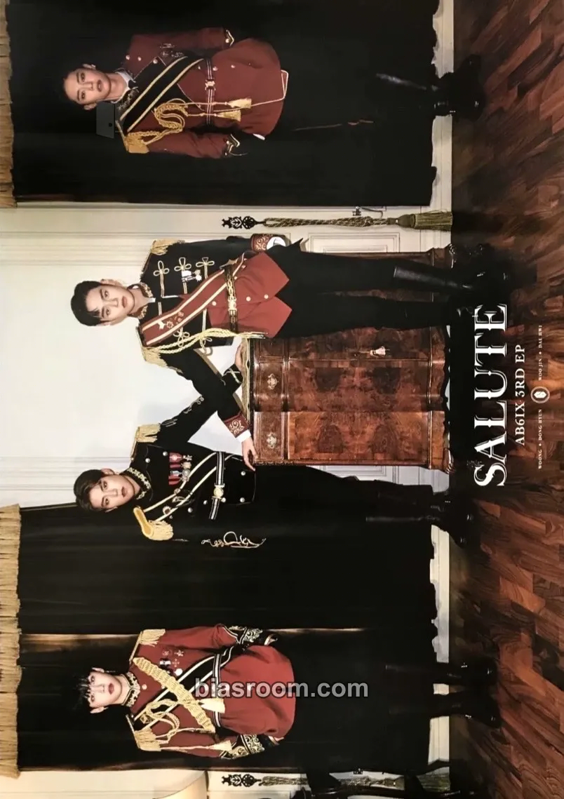 SALUTE Photocard - AB6IX - AB6IX K-pop photocard