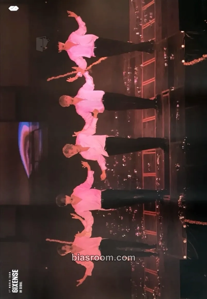 1st World Tour 6IXENSE Photocard - AB6IX - AB6IX K-pop photocard