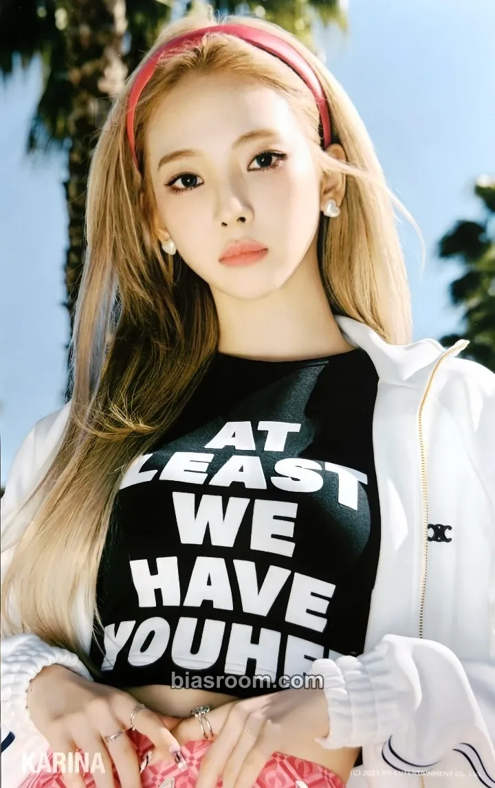 Karina My World MD Events (All) Photocard - aespa - aespa K-pop photocard