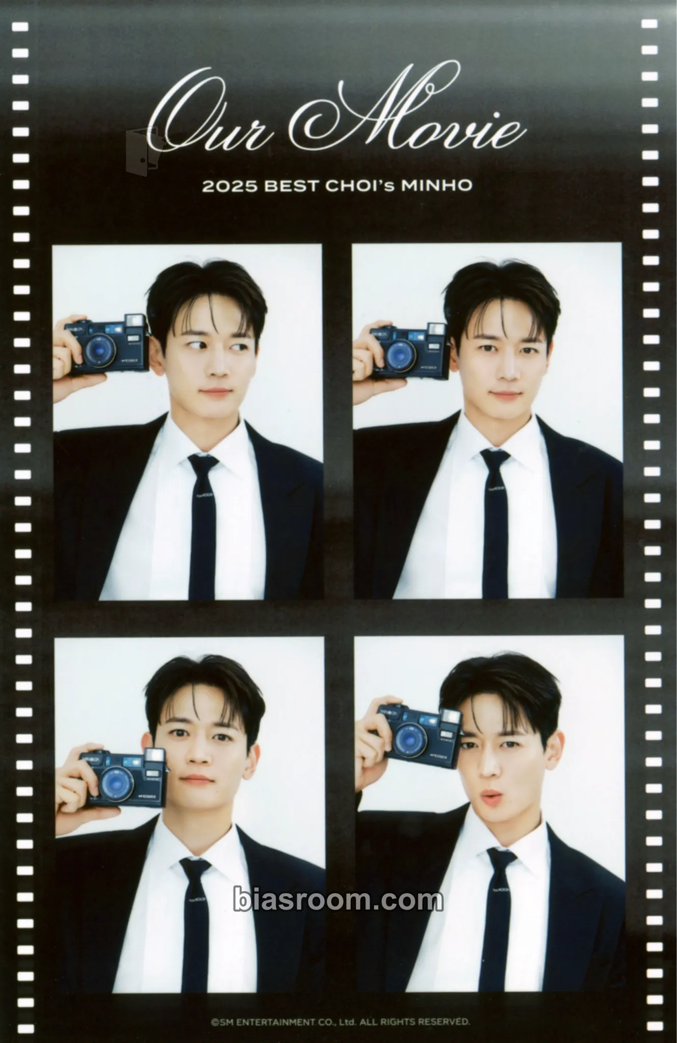Minho 2025 BEST CHOI’S MINHO “Our Movie” Photocard - SHINee - SHINee K-pop photocard