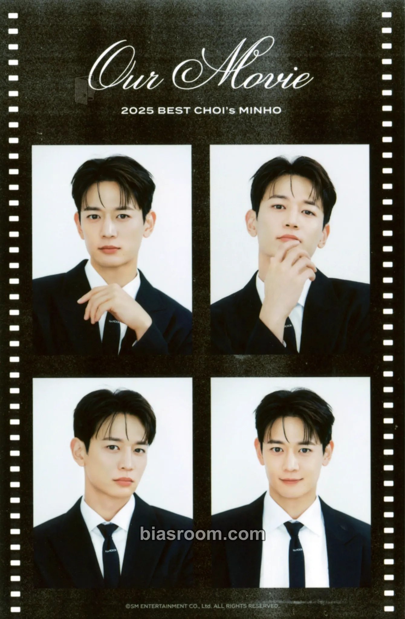 Minho 2025 BEST CHOI’S MINHO “Our Movie” Photocard - SHINee - SHINee K-pop photocard