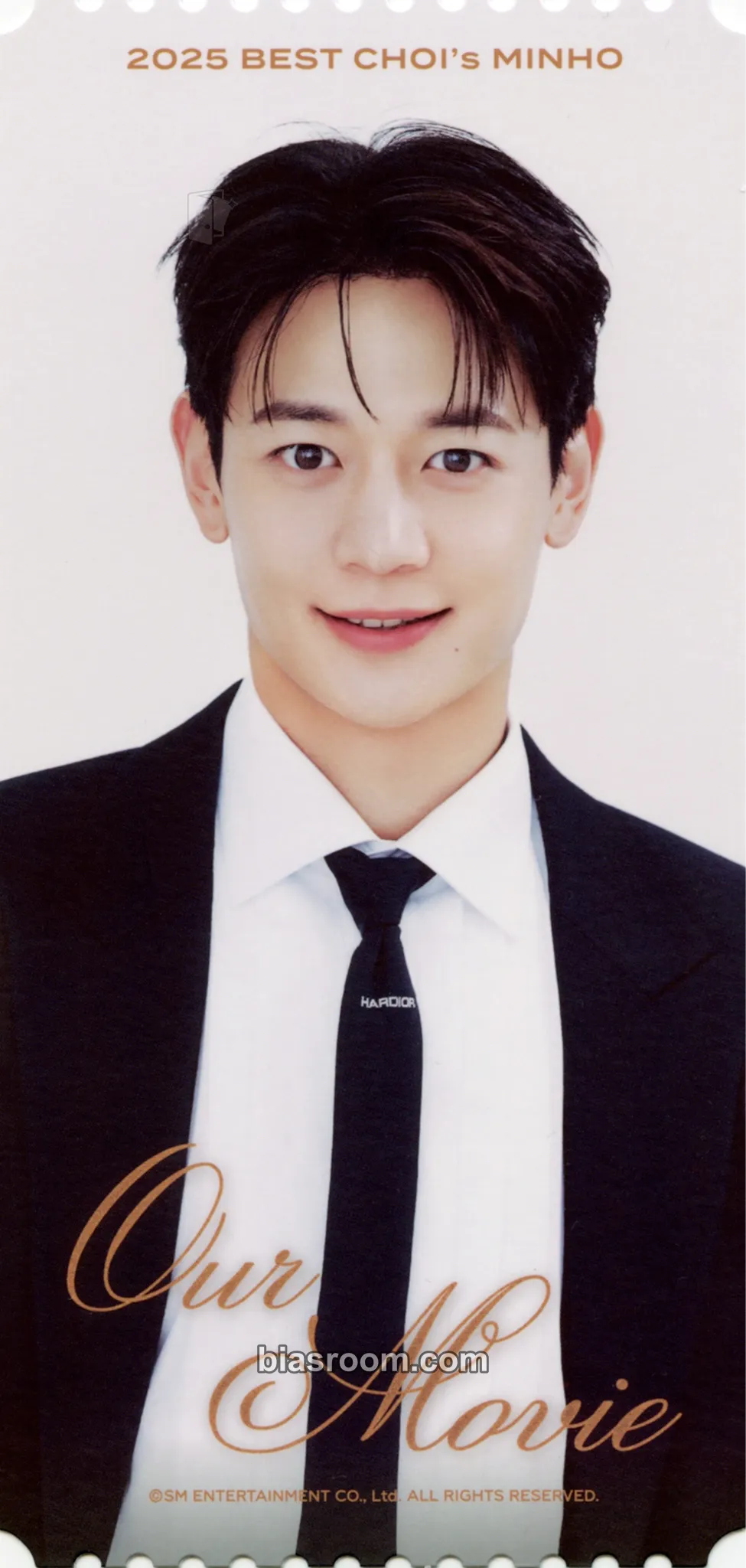 Minho 2025 BEST CHOI’S MINHO “Our Movie” Photocard - SHINee - SHINee K-pop photocard