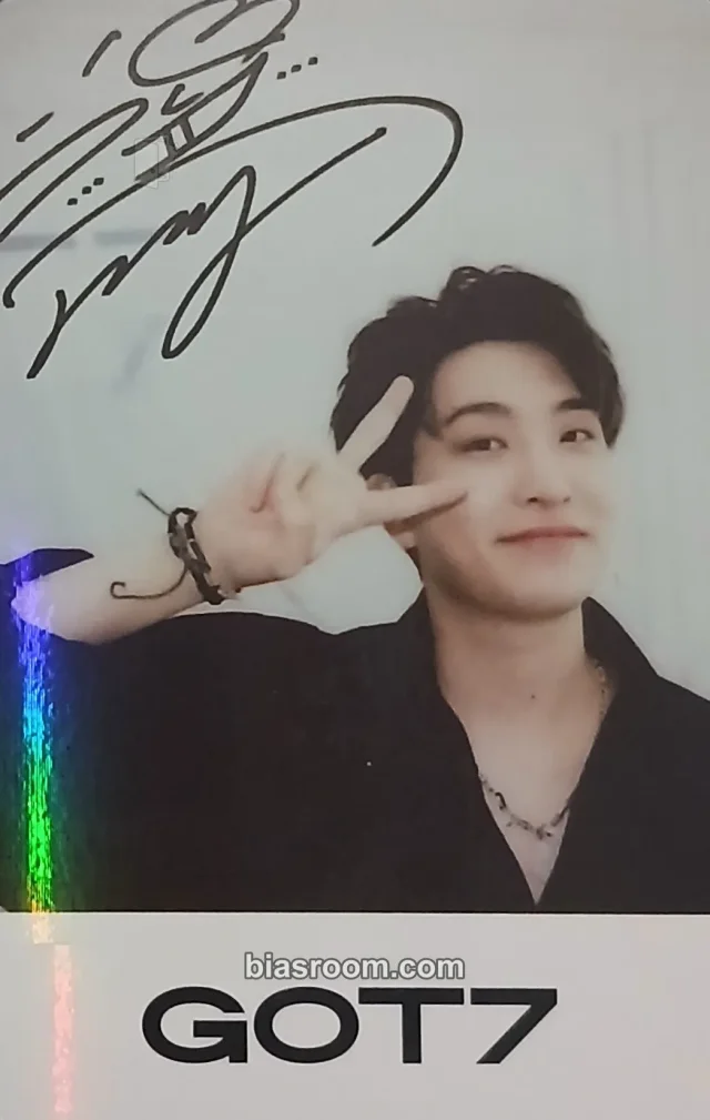 GOT7 - Youngjae - GOT7 Album pob (pre-order benefit) holographic (hologram) hottracks