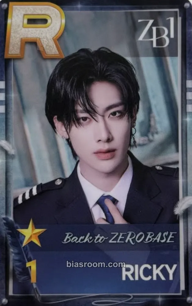 Ricky Superstar Wakeone Photocard - ZEROBASEONE - ZEROBASEONE K-pop photocard
