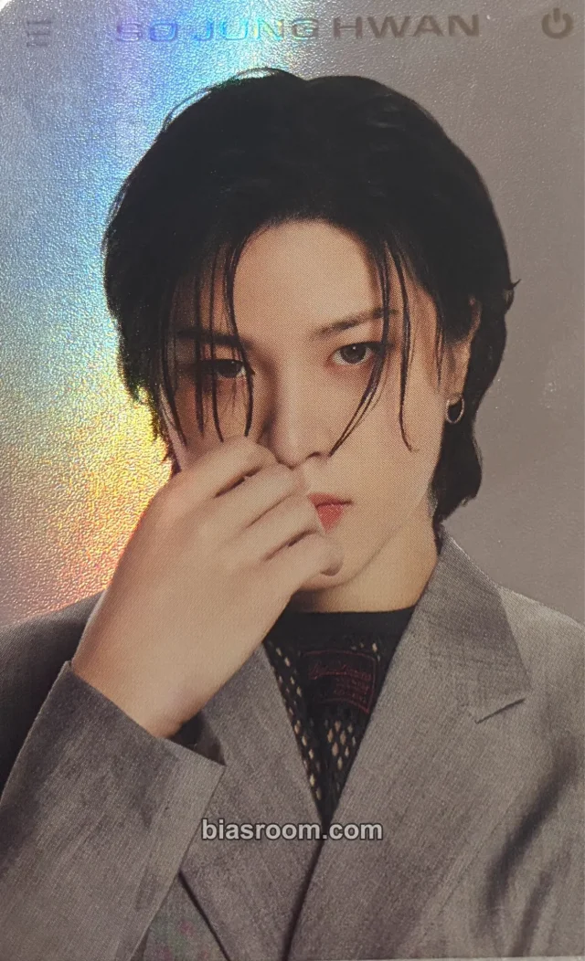 TREASURE - So Junghwan - REBOOT Album holographic (hologram) MD event pop-up D version trading pack