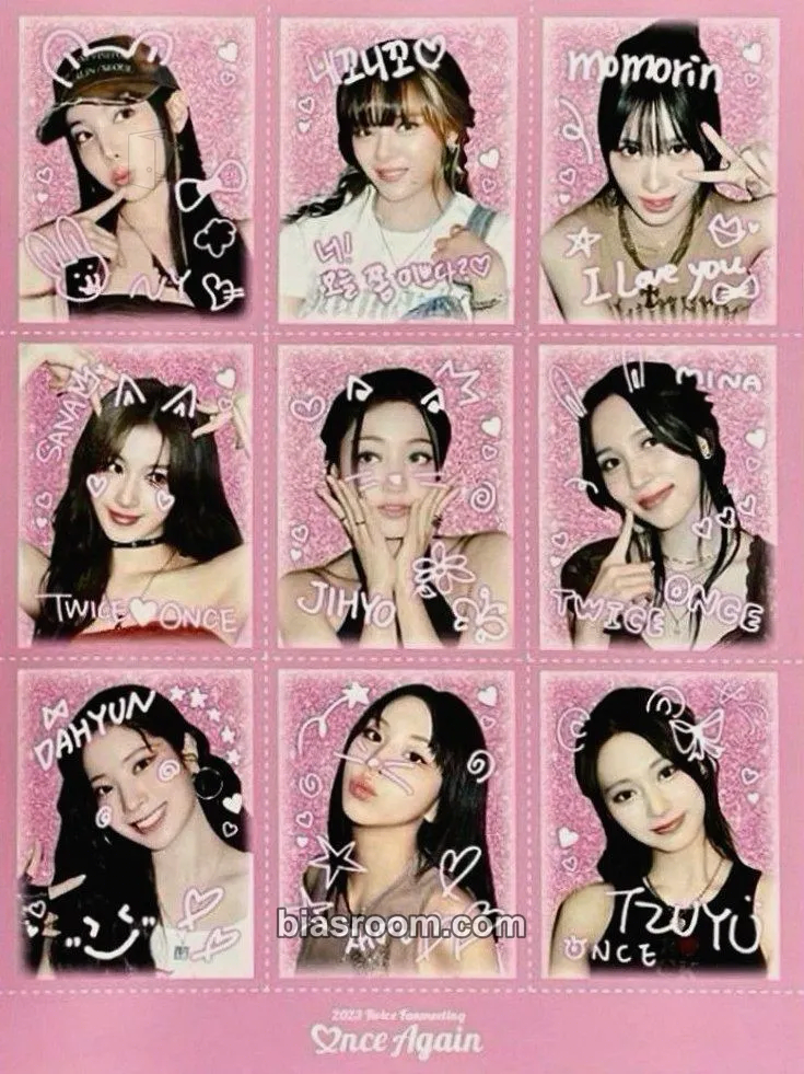 Once Again (8th Anniversary) Photocard - TWICE - TWICE K-pop photocard