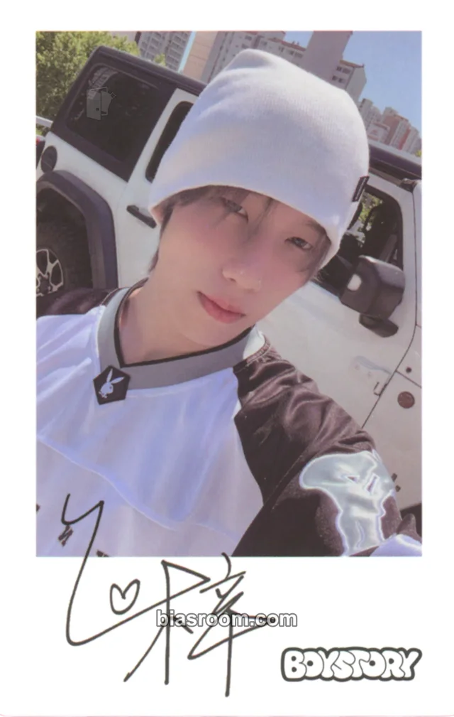 Boy Story - Li Zihao - UP Album album photocard polaroid