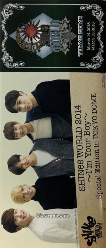 SHINee WORLD 2014 ~ I’m Your Boy ~ Photocard - SHINee - SHINee K-pop photocard