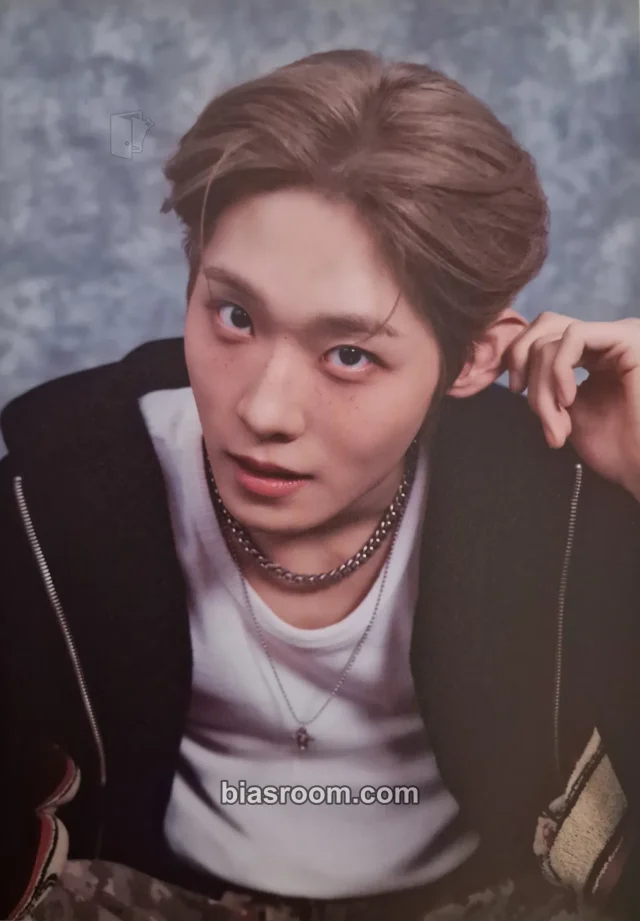 ONE PACT - Seongmin - Pink Crush Album album inclusion lyric postcard red version