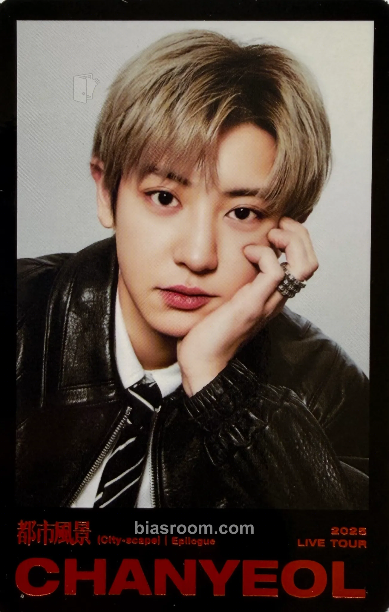 Chanyeol 2024 CHANYEOL Live Tour : 都市風景 (City-scape) + 2025 Epilogue Photocard - EXO - EXO K-pop photocard