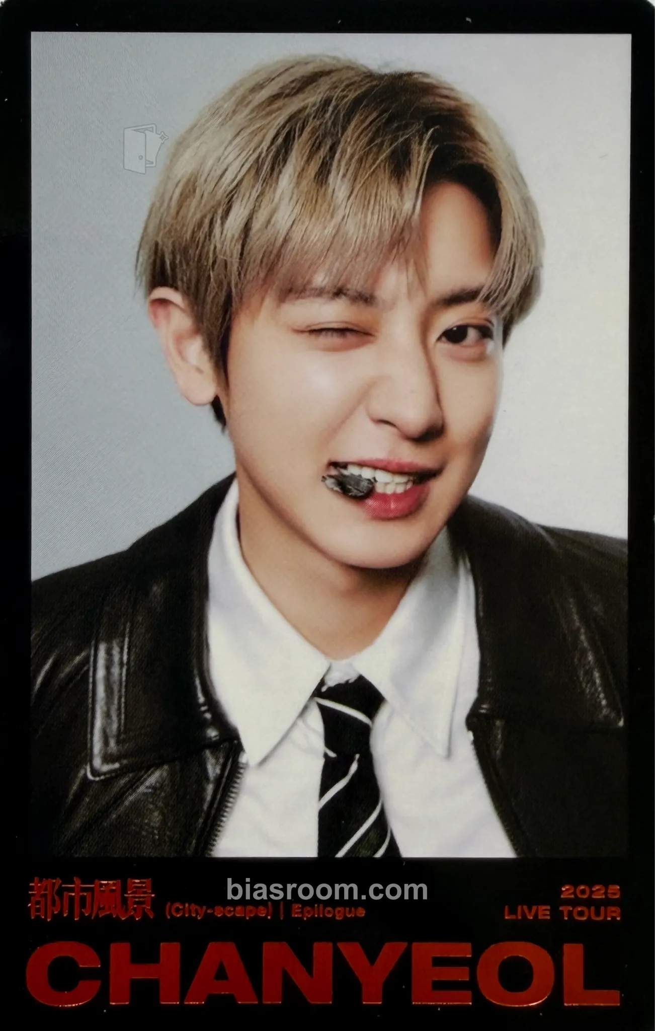 Chanyeol 2024 CHANYEOL Live Tour : 都市風景 (City-scape) + 2025 Epilogue Photocard - EXO - EXO K-pop photocard