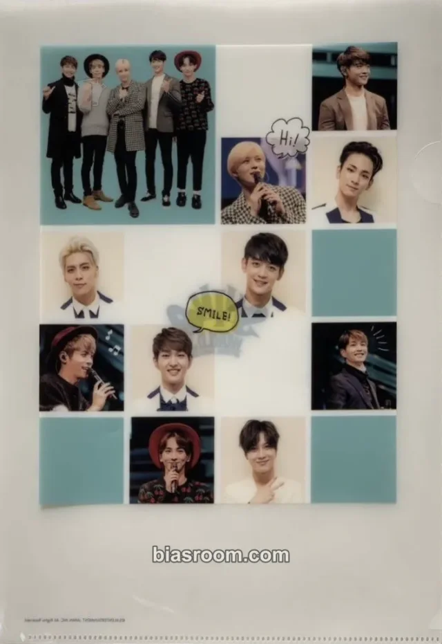 SHINee - SHINee WORLD 2014 ~ I’m Your Boy ~ Event limited edition dvd/blu-ray inclusion clear file