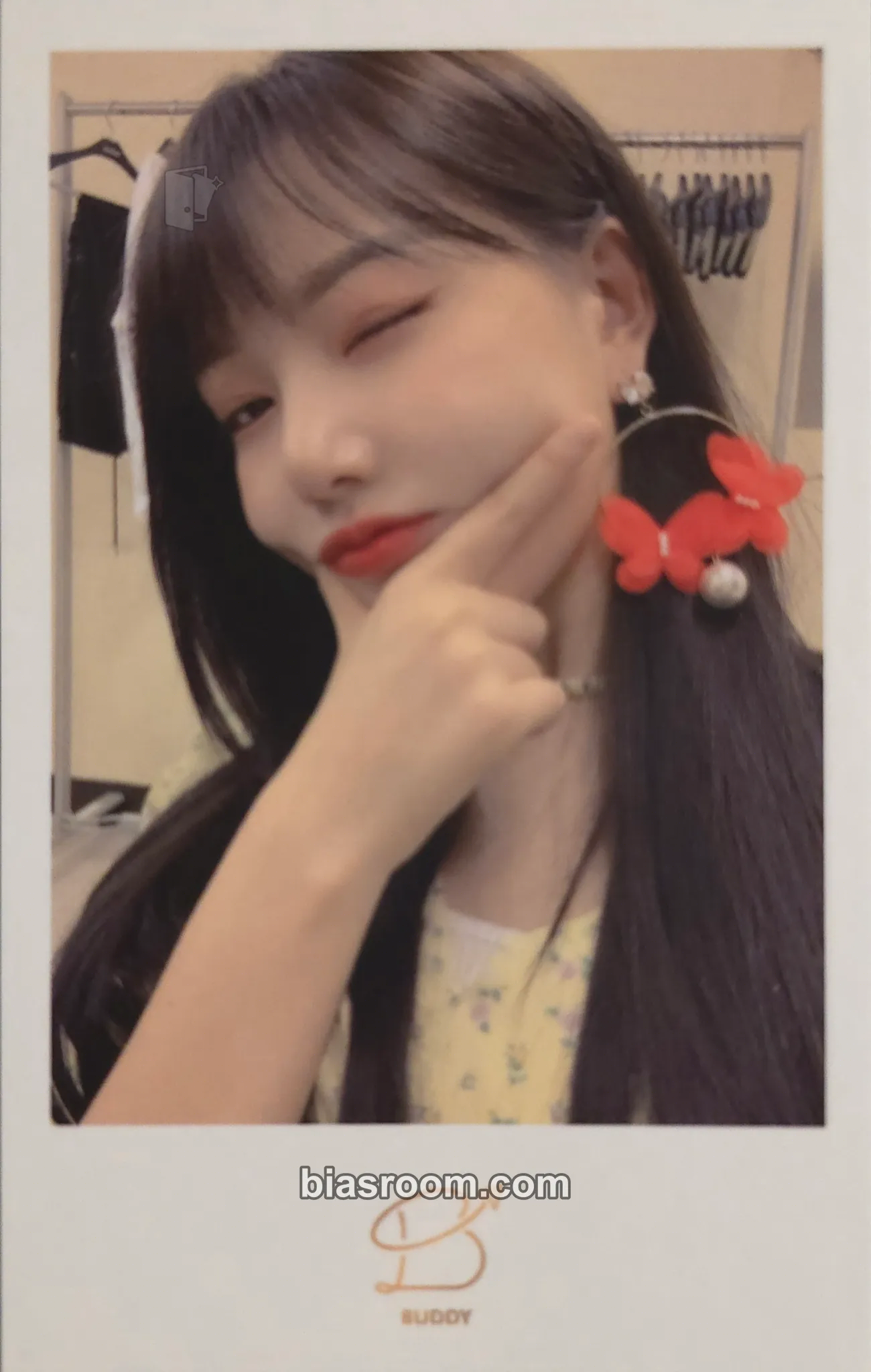 Yerin GLOBAL BUDDY MEMBERSHIP - Trip Together : Check In Photocard - GFRIEND - GFRIEND K-pop photocard