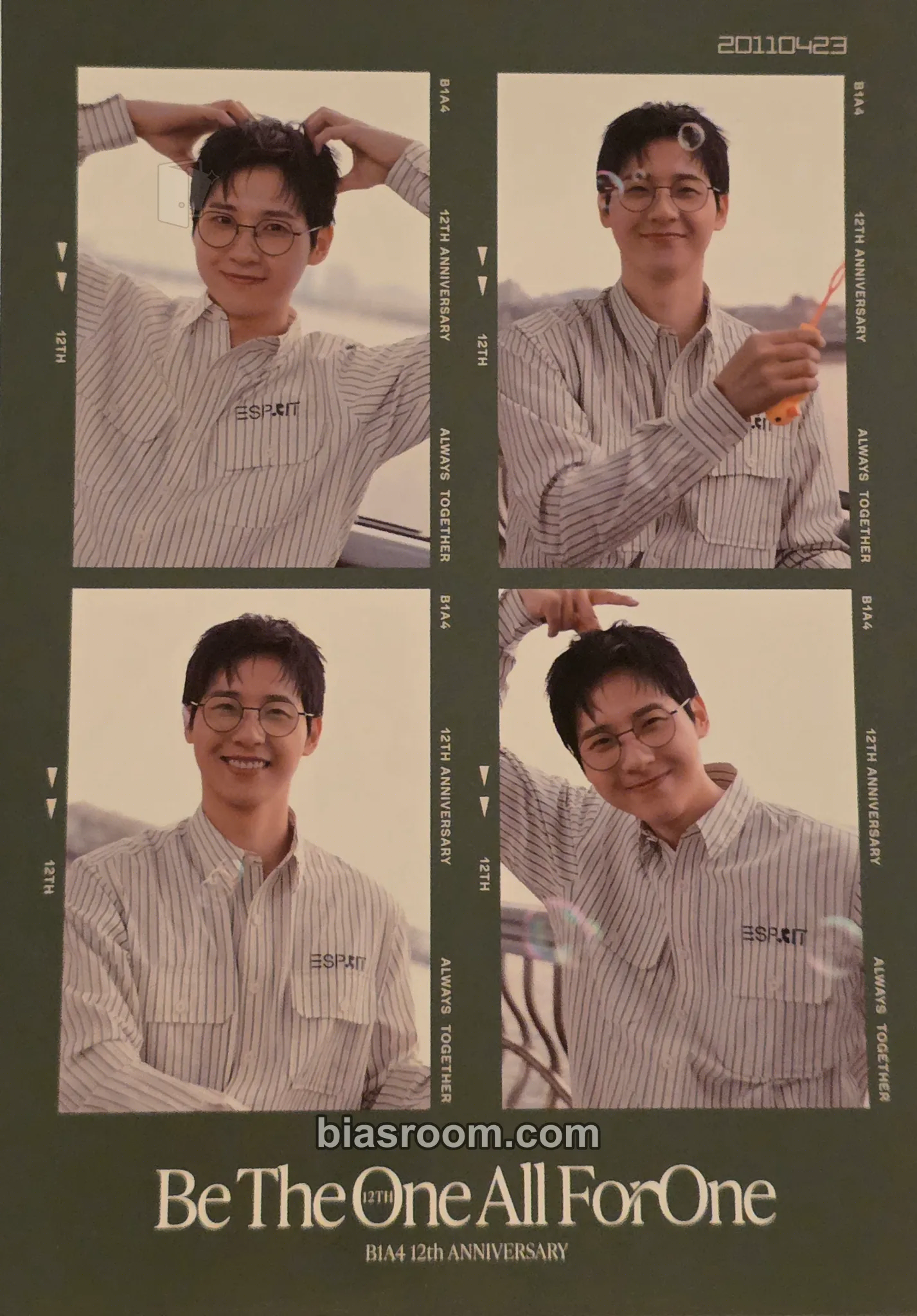 CNU B1A4 12th Anniversary MD Photocard - B1A4 - B1A4 K-pop photocard