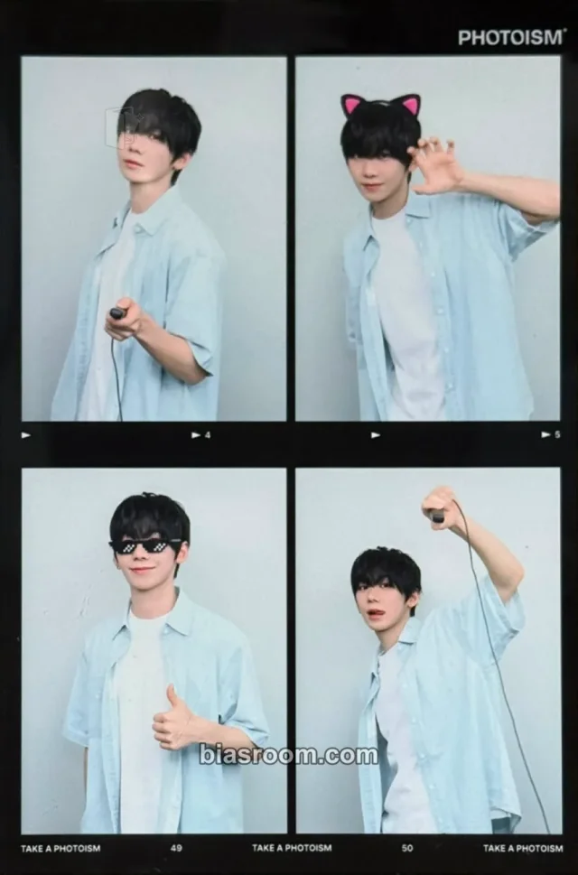 AHOF - Han - Run To You Album photoism snapism 4 cut photo