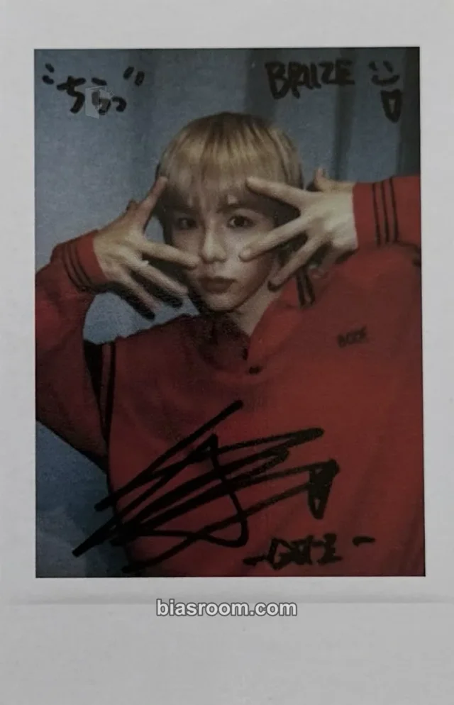 RIIZE - Shotaro - Riizing Album starriver pob (pre-order benefit) polaroid