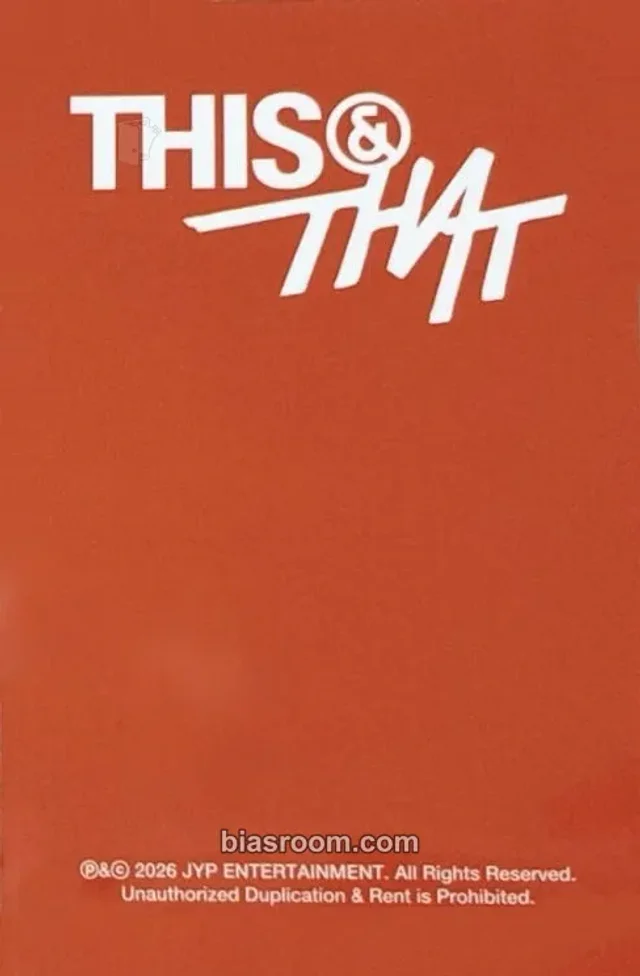 Stray Kids - Hyunjin - This & That Album soundwave lucky draw (LD) week 2 back