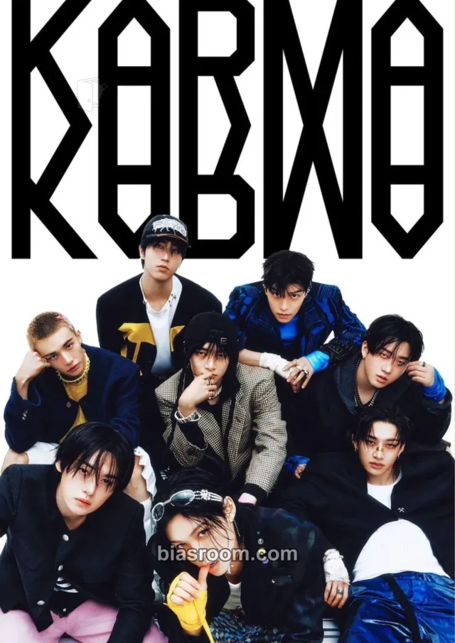 Stray Kids - KARMA Album musickorea (music korea) poster pob (pre-order benefit) set benefit