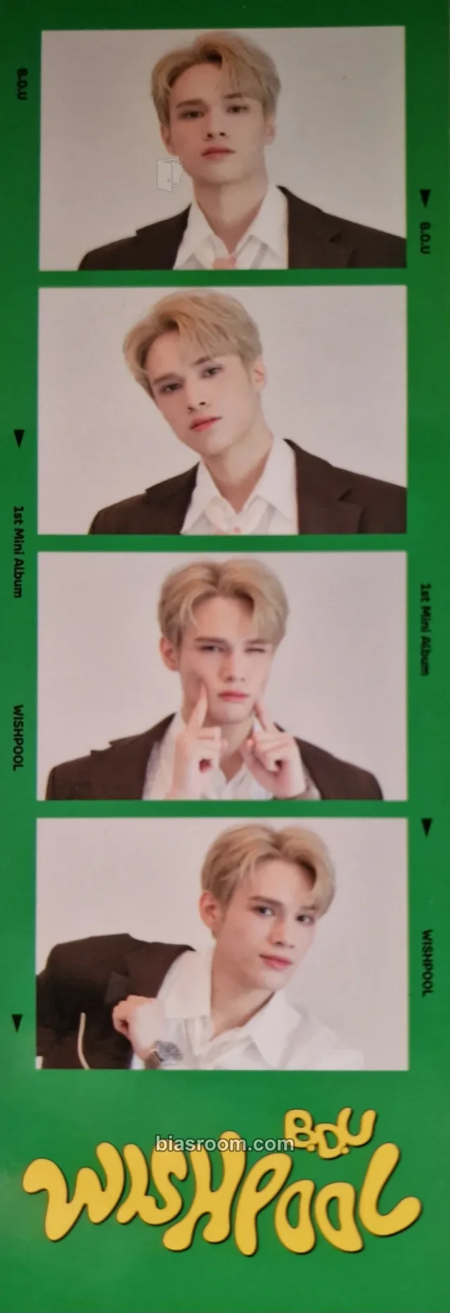 B.D.U - Jay Chang - Wishpool Album album inclusion light version 4 cut photo