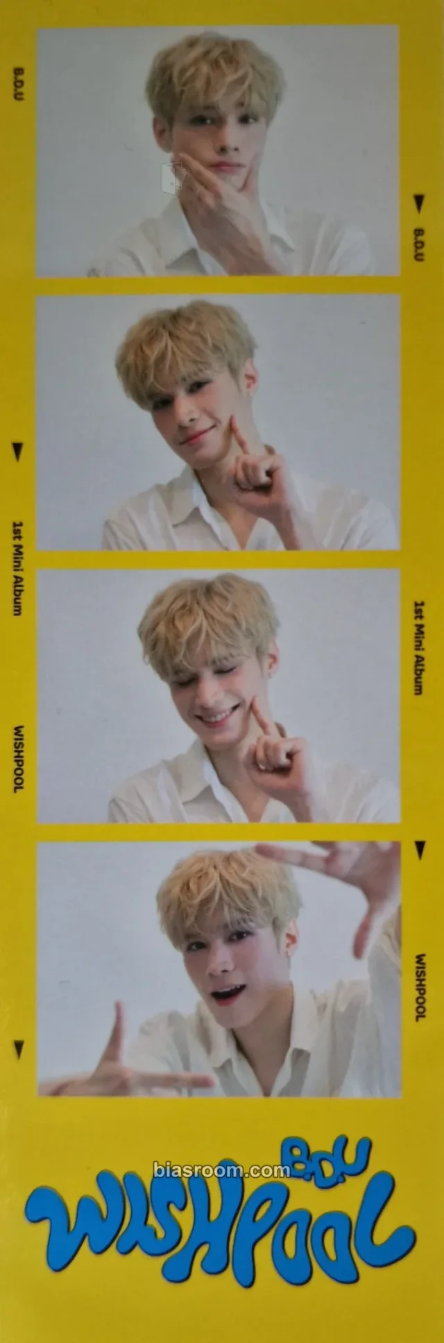 B.D.U - Jay Chang - Wishpool Album album inclusion flash version 4 cut photo