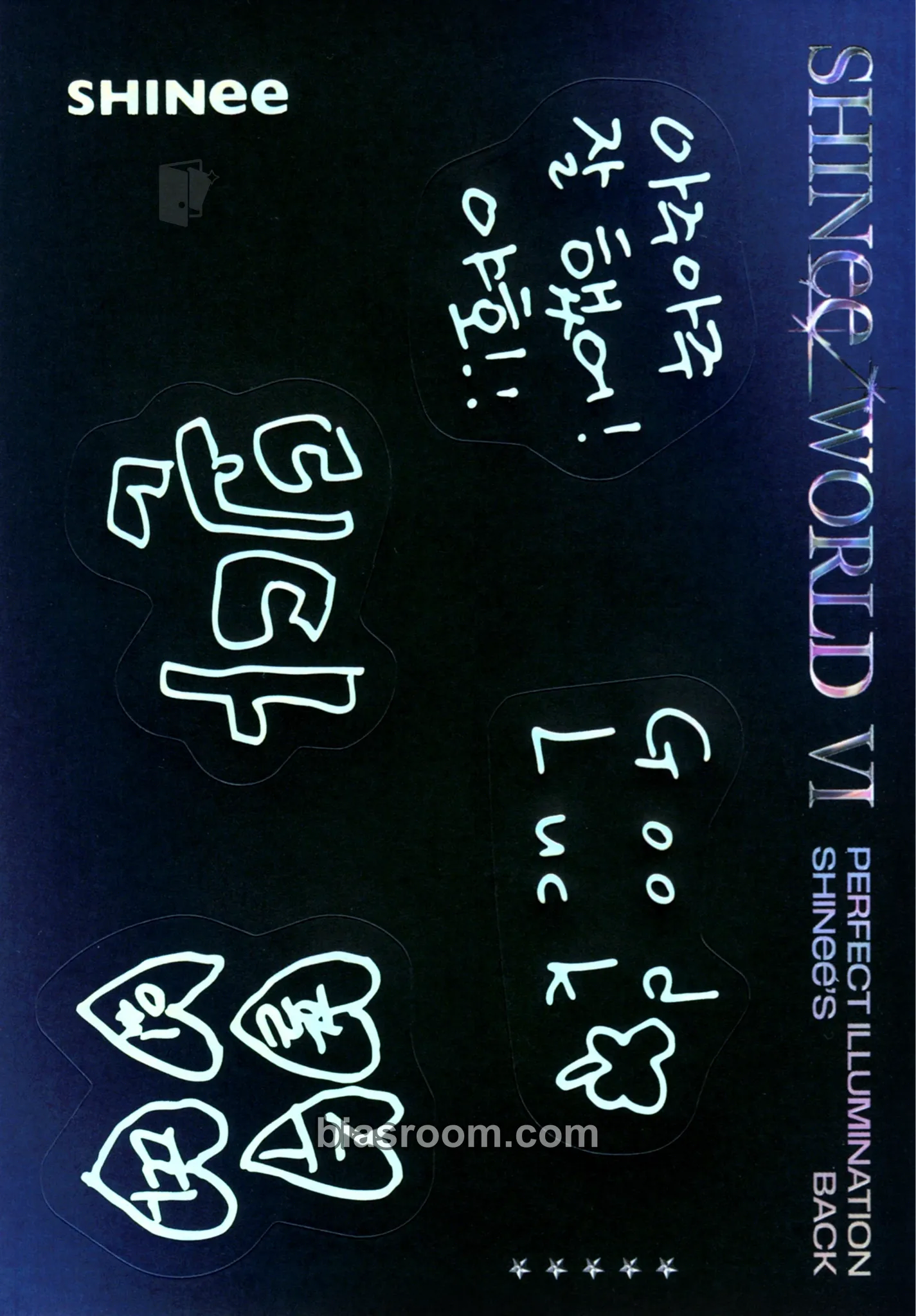 SHINee World VI: Perfect Illumination Photocard - SHINee - SHINee K-pop photocard