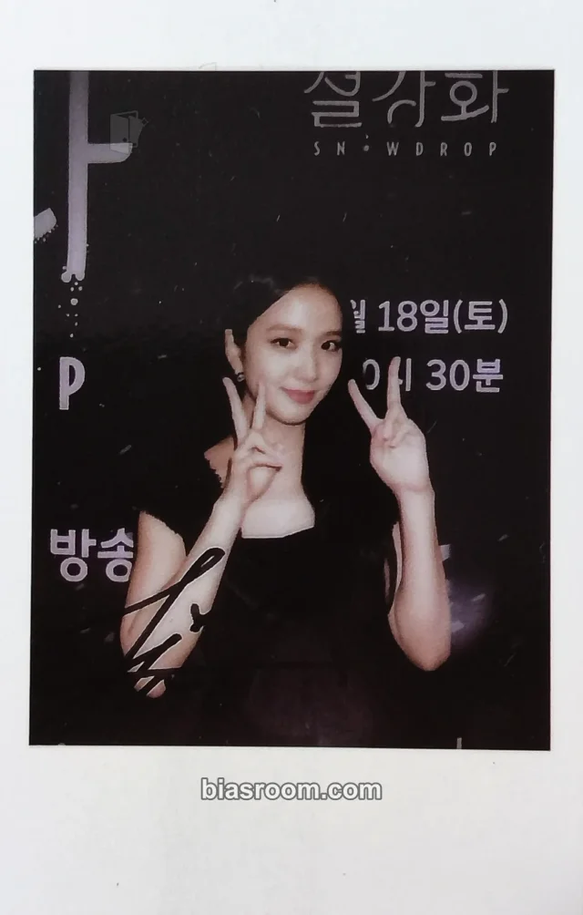 BLACKPINK - Jisoo - Jisoo - Snowdrop OST Other polaroid merch inclusion
