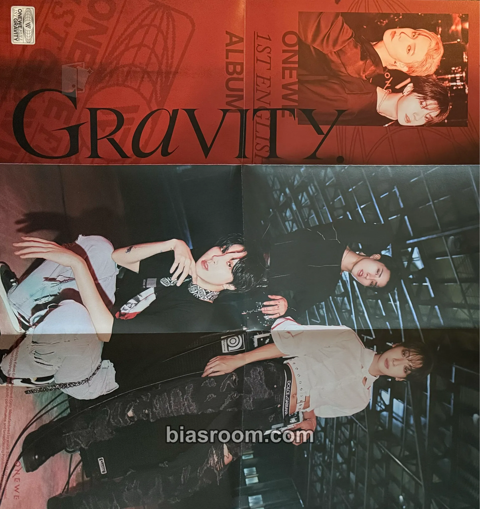 Gravity Photocard - ONEWE - ONEWE K-pop photocard