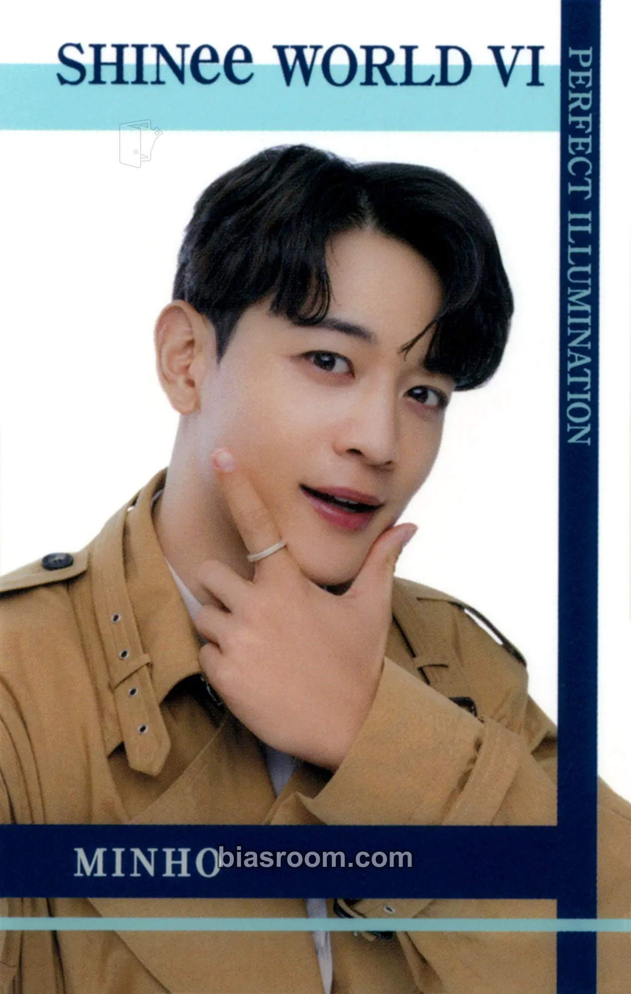 Minho SHINee World VI: Perfect Illumination Photocard - SHINee - SHINee K-pop photocard