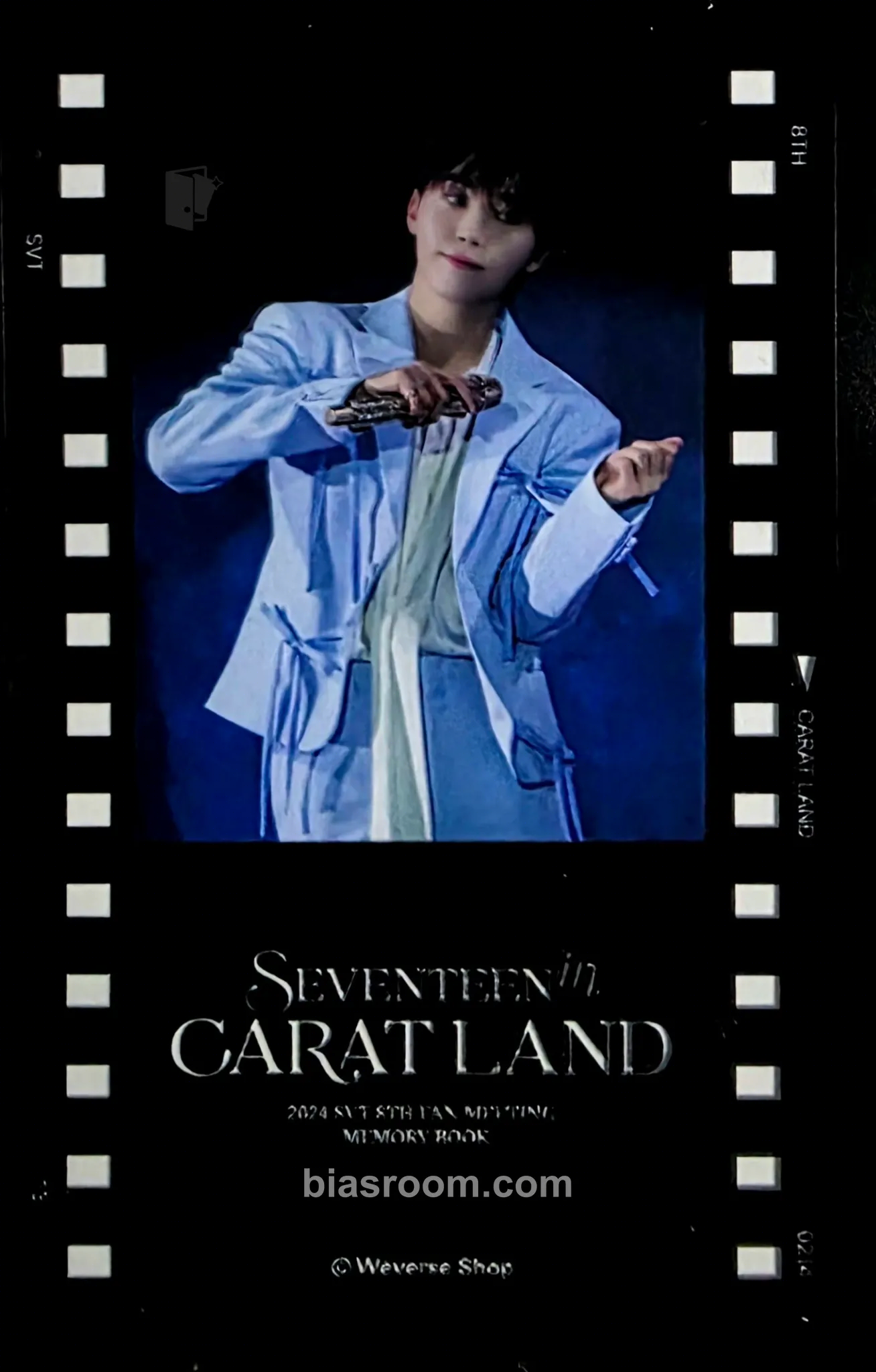 Seungkwan 2024 8TH SVT IN CARAT LAND Photocard - SEVENTEEN - SEVENTEEN K-pop photocard