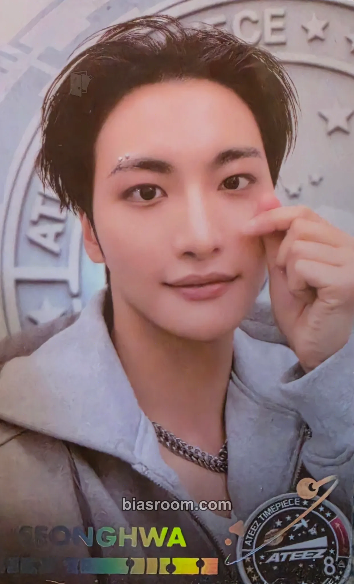 Seonghwa Higher Timepiece × ATEEZ Photocard - ATEEZ - ATEEZ K-pop photocard