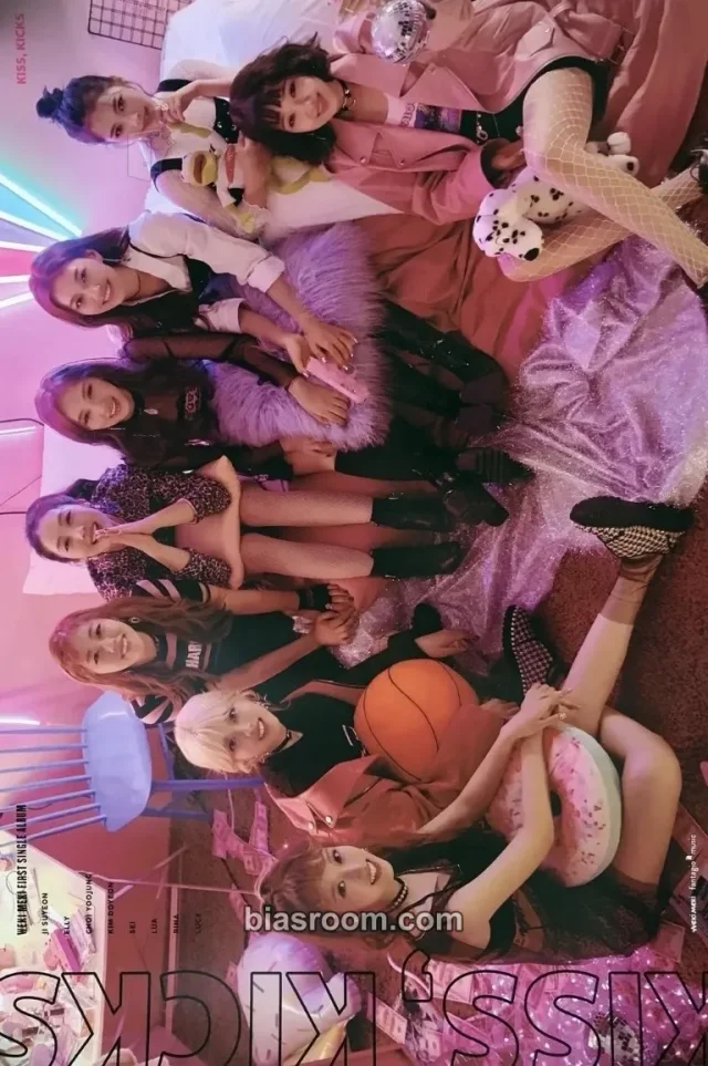 Weki Meki - KISS, KICKS Album poster