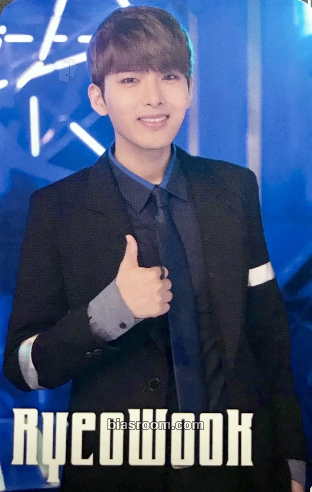 Ryeowook Blue World Photocard - SUPER JUNIOR - SUPER JUNIOR K-pop photocard