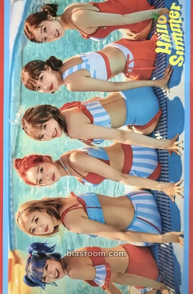 APRIL - Hello Summer Album poster summer day version