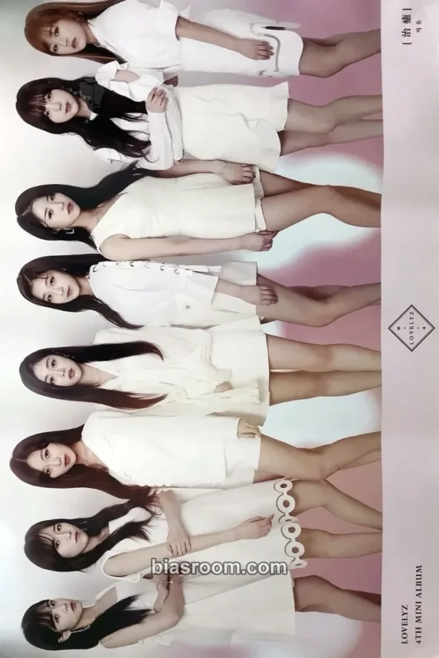Lovelyz - Heal Album poster