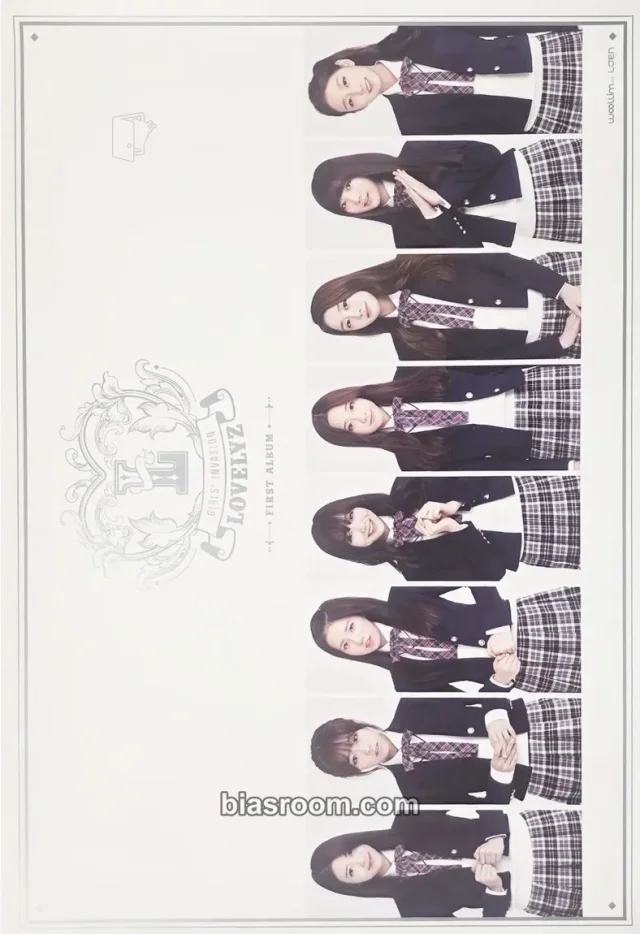 Lovelyz - Girls' Invasion Album poster