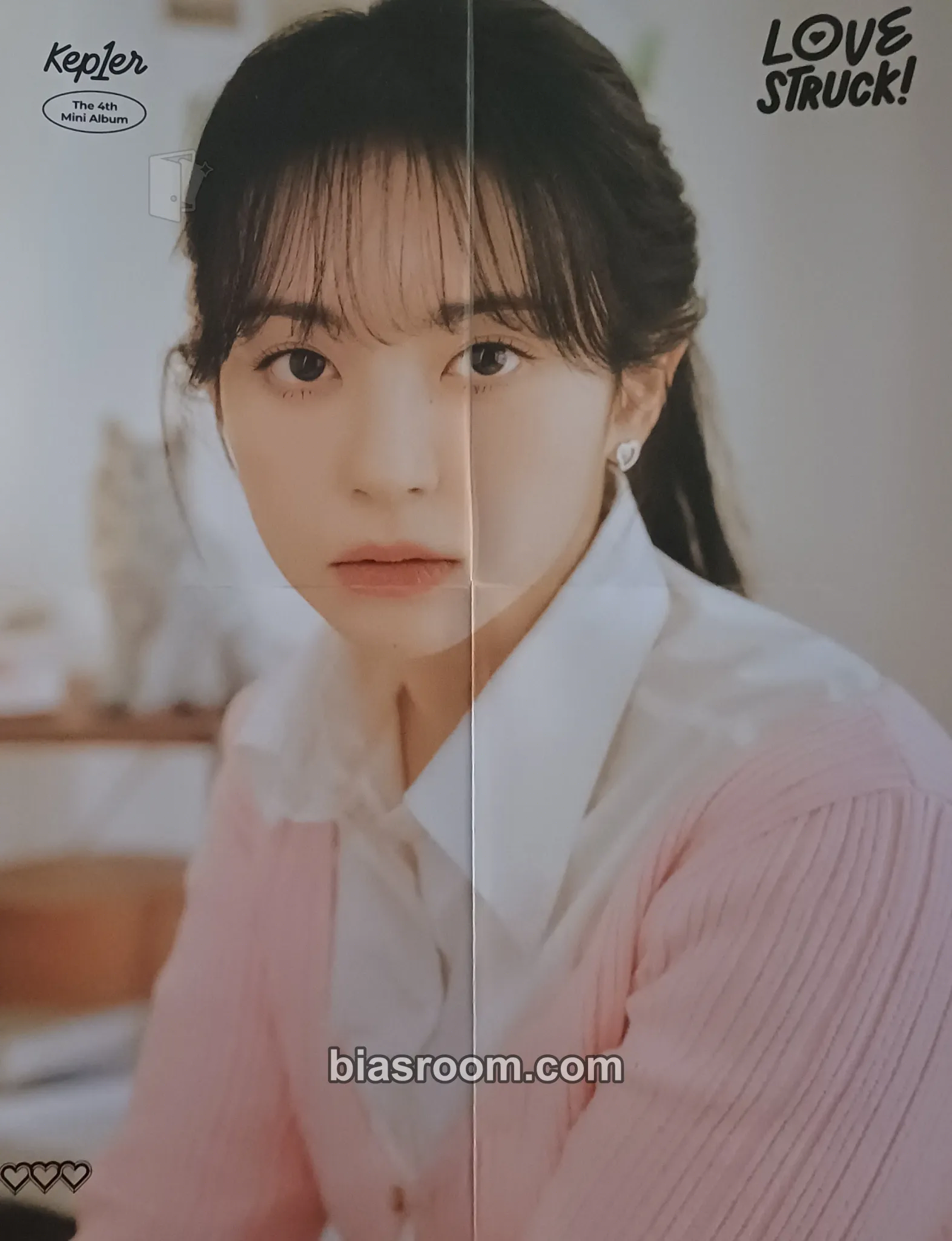 Mashiro LOVESTRUCK! Photocard - Kep1er - Kep1er K-pop photocard