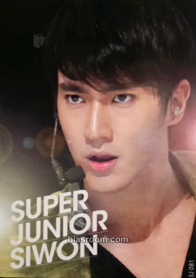 SUPER JUNIOR - Siwon - Star Collection Card Other star collection card trading card