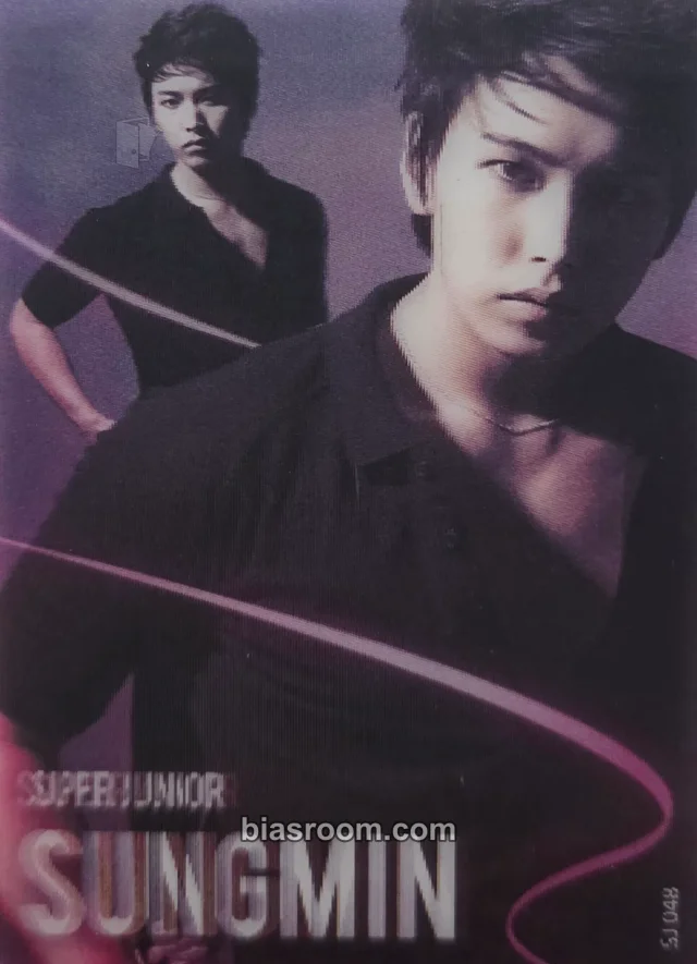 SUPER JUNIOR - Sungmin - Star Collection Card Other star collection card trading card lenticular