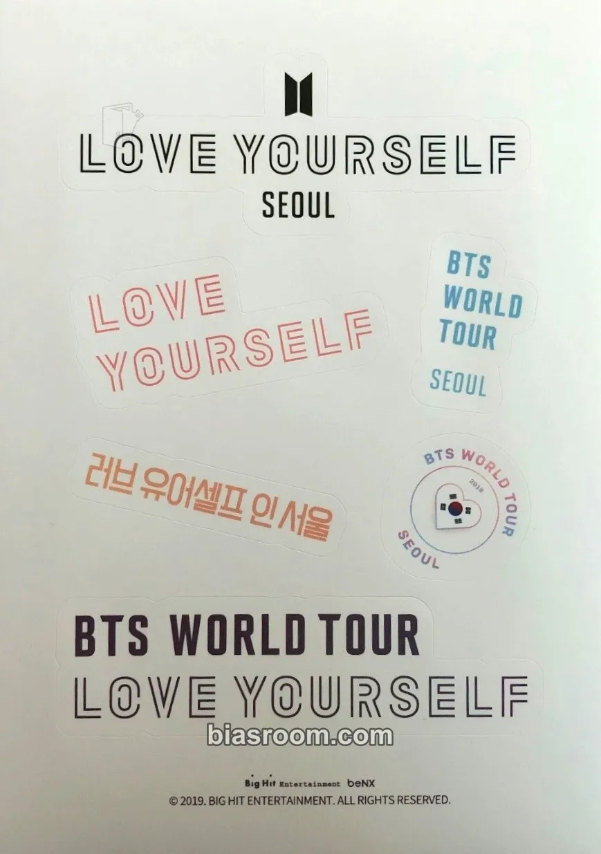 Love Yourself in Seoul DVD & Bluray Photocard - BTS - BTS K-pop photocard
