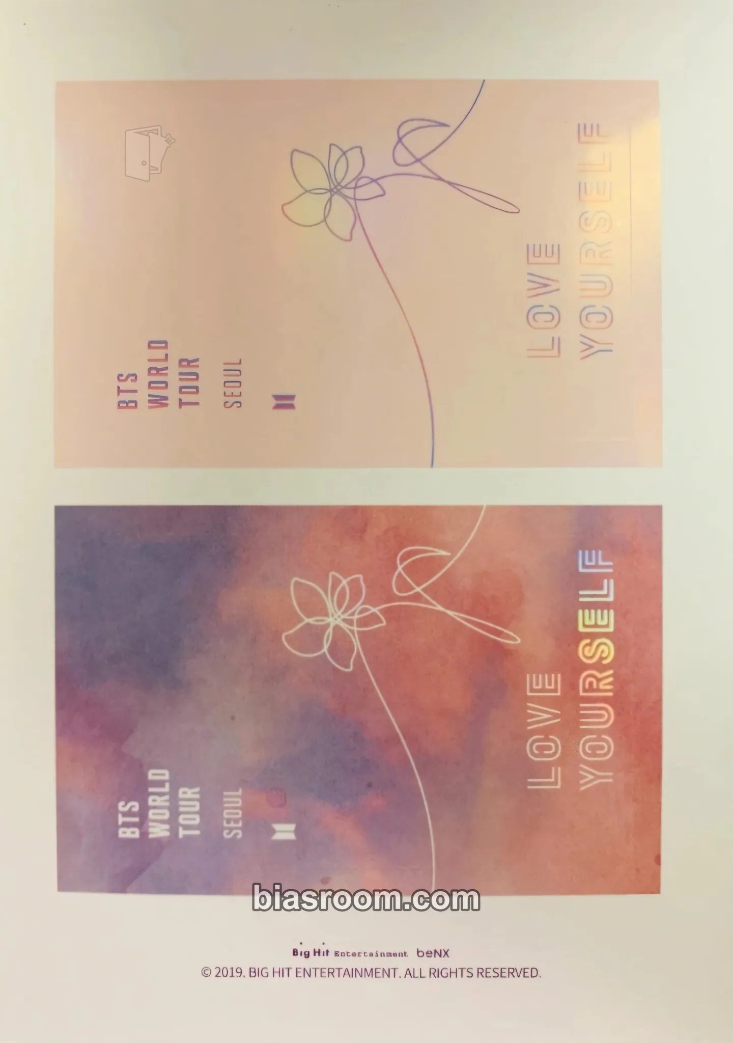 Love Yourself in Seoul DVD & Bluray Photocard - BTS - BTS K-pop photocard