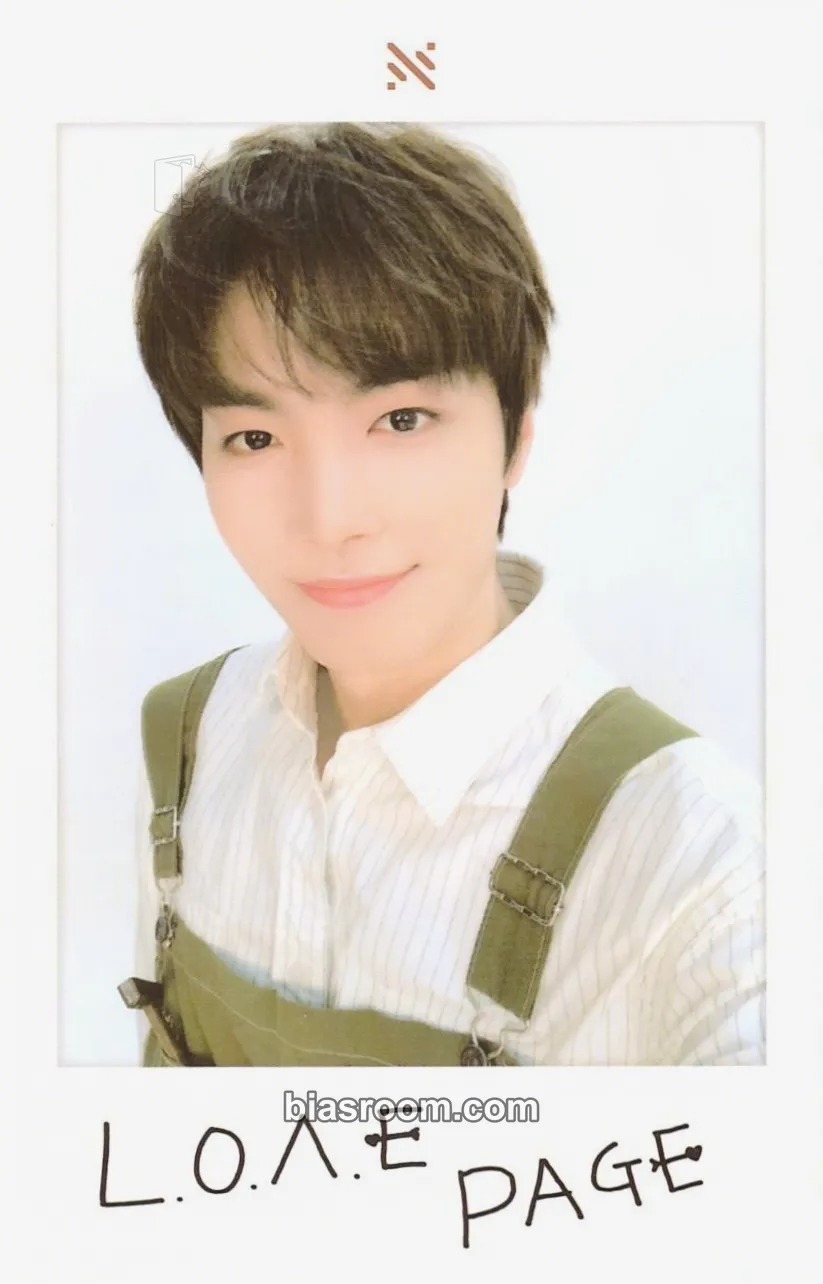 JR 2019 LOVEPAGE Fanmeeting Photocard - NU'EST - NU'EST K-pop photocard