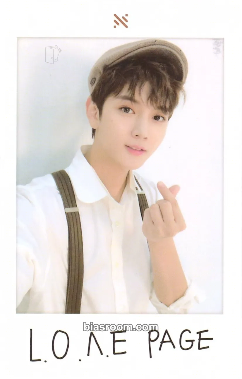 Ren 2019 LOVEPAGE Fanmeeting Photocard - NU'EST - NU'EST K-pop photocard
