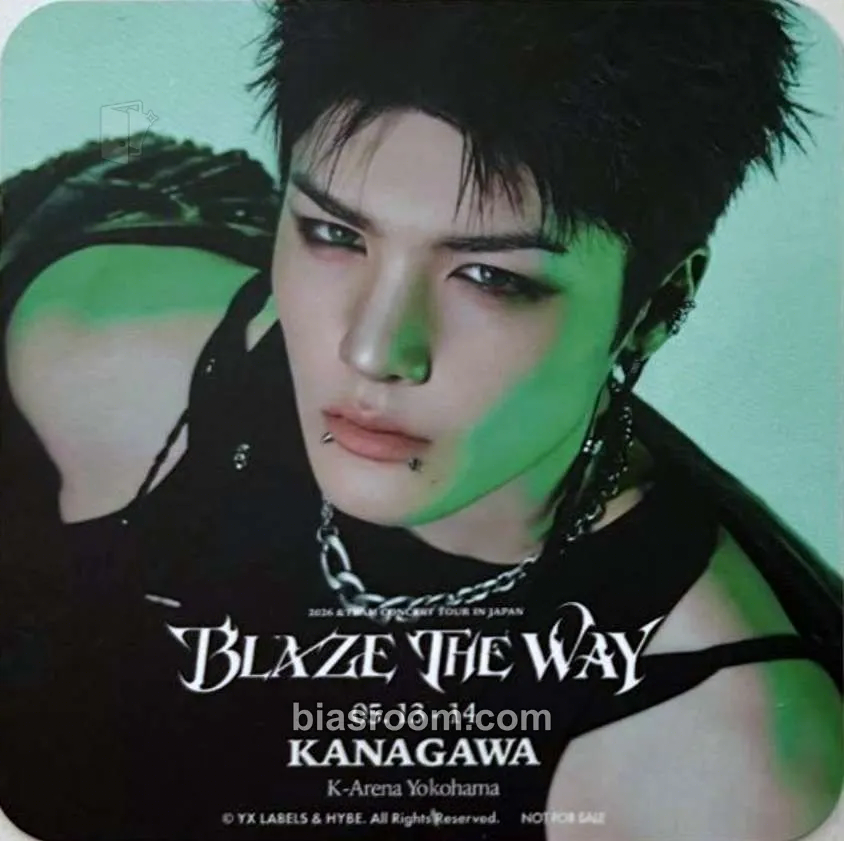 Maki 2026 &TEAM CONCERT TOUR 'BLAZE THE WAY' Photocard - &TEAM - &TEAM K-pop photocard