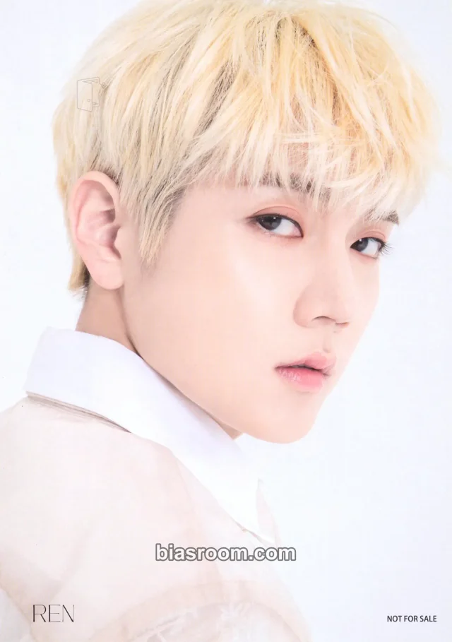 NU'EST - Ren - Drive Album purchase benefit tower records japan flyer