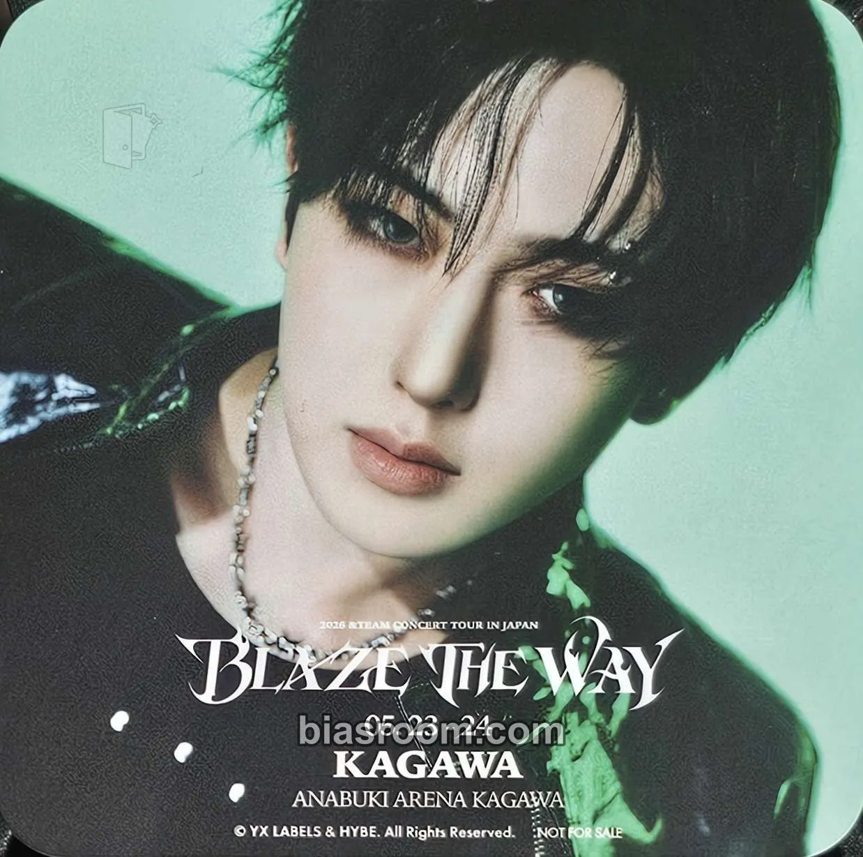 Fuma 2026 &TEAM CONCERT TOUR 'BLAZE THE WAY' Photocard - &TEAM - &TEAM K-pop photocard
