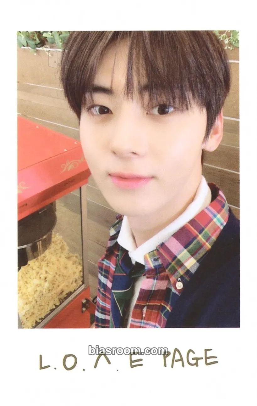 Minhyun 2020 LOVEPAGE Fanmeeting Photocard - NU'EST - NU'EST K-pop photocard